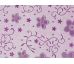 Samolepící papíry A4 10ks - metalické fialové květiny