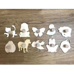 6 Zvířátka I obkreslovací 6 Zvířátka I obkreslovací