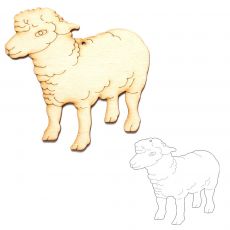 Dekorace ovečka