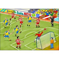 Puzzle Fotbal 35 ks