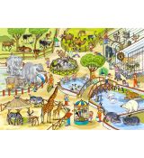 Puzzle Návštěva ZOO 35 ks