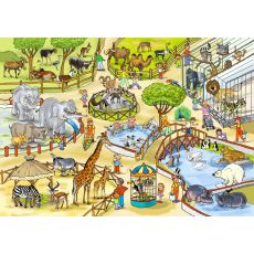 Puzzle Návštěva ZOO 35 ks