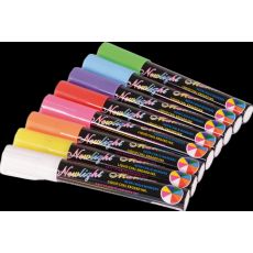 Sada 8 ks tekutá křídová pera