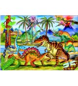 Puzzle Dinosauři 35 ks